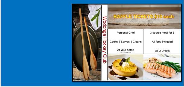 RAFFLE – Personal Chef – Dinner for 8