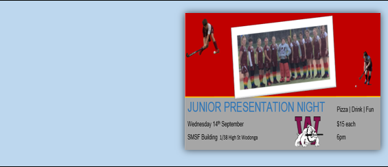 Junior Presentation Night !