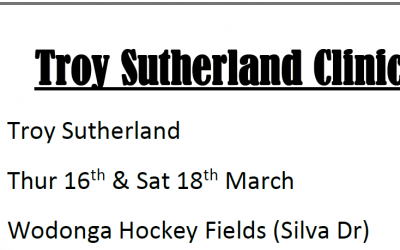 Troy Sutherland Clinic – March